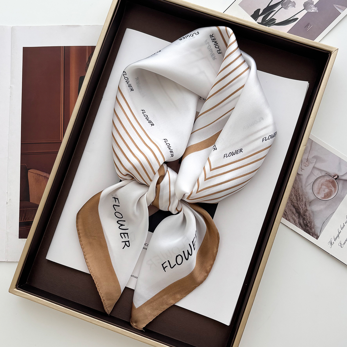 Luxury Bags For Travel - Luxury Print Scarf For Women Elegant