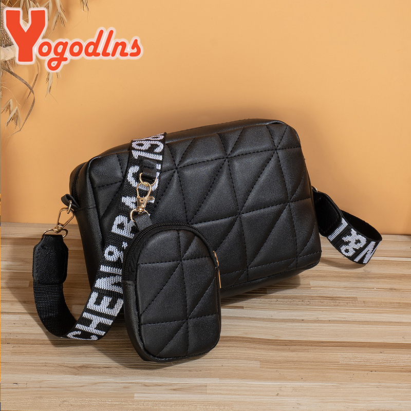 Chain Crossbody Quilted - Yogodlns Brand Crossbody Bags Luxury Handbag
