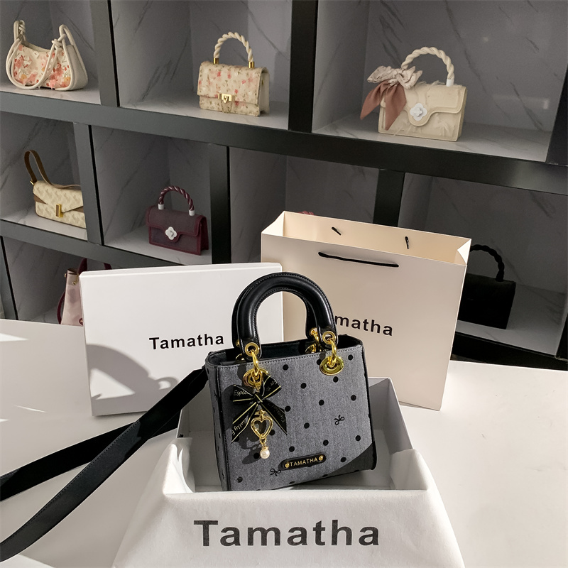 Luxury Bags For Young Women - Tamatha Original Design Luxury Polka Dot