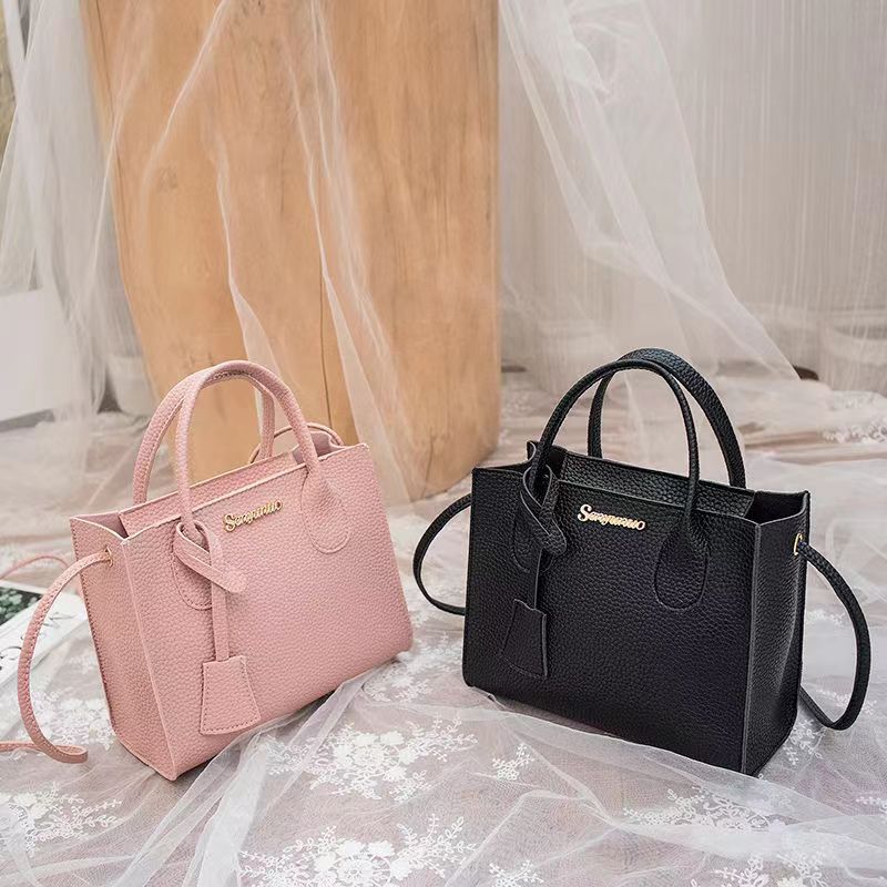 Luxury Designer Bags Ysl - Ladies Litchi Pattern Handbag Minimalist Women