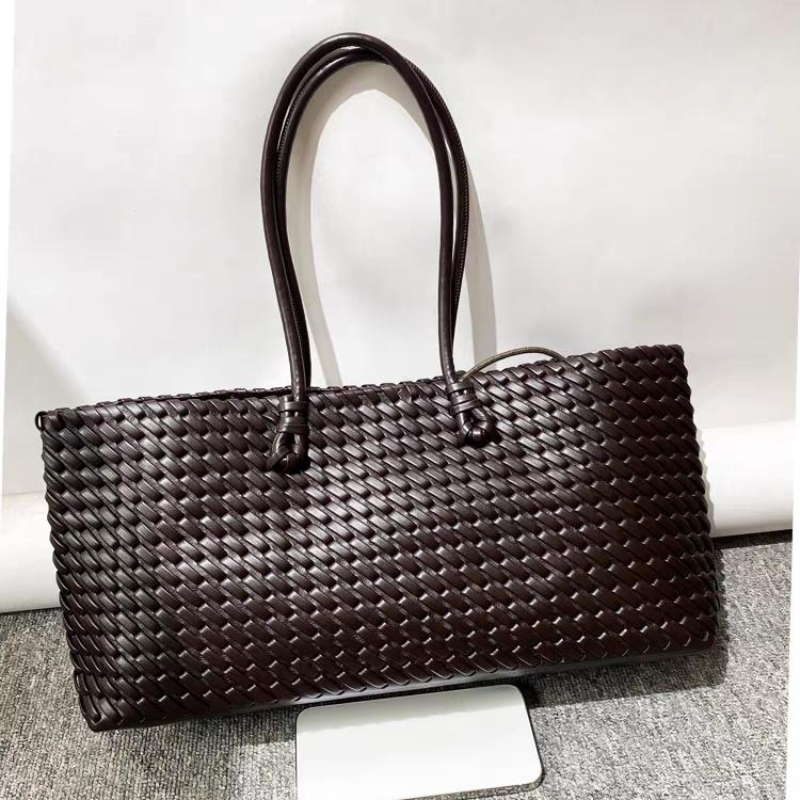 Luxury Bags Everyday - Designer Wicker Woven Handbag,Large Capacity Women