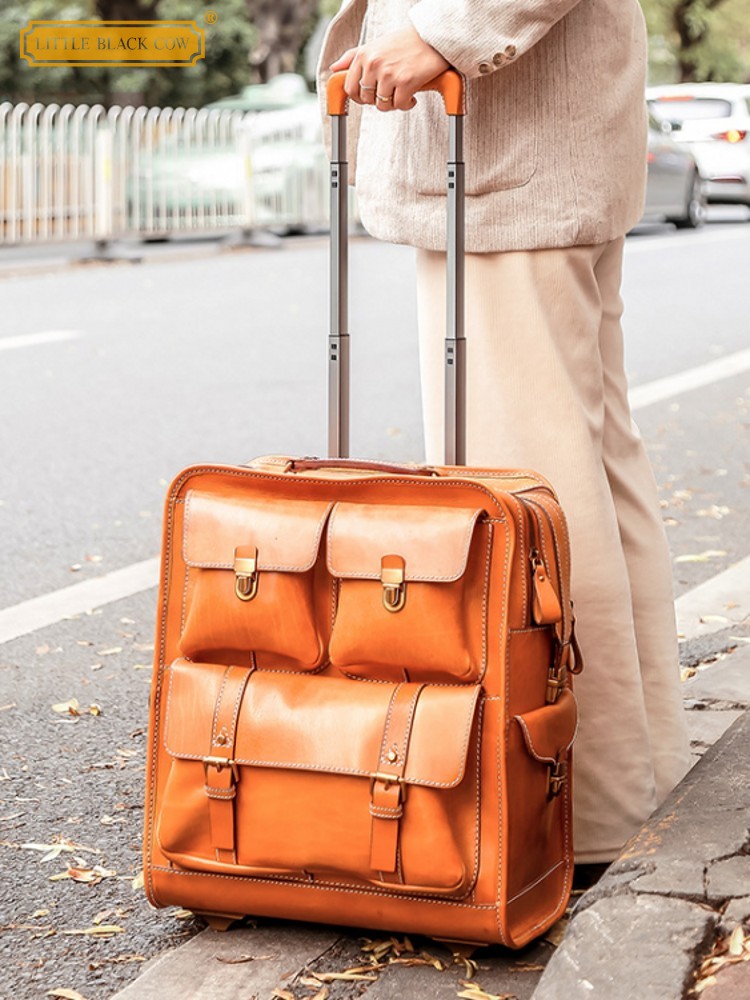 Fashion Women Cowhide Genuine  - Luxury Bags Luggage recension och pris
