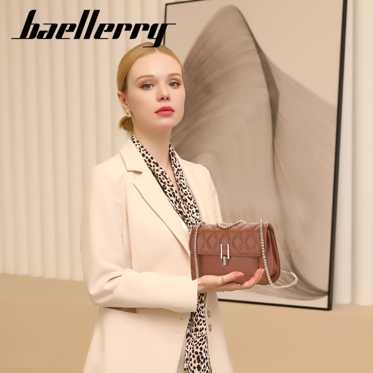 Baellerry Women Crossbody Bag  - Chain Crossbody Quilted recension och pris