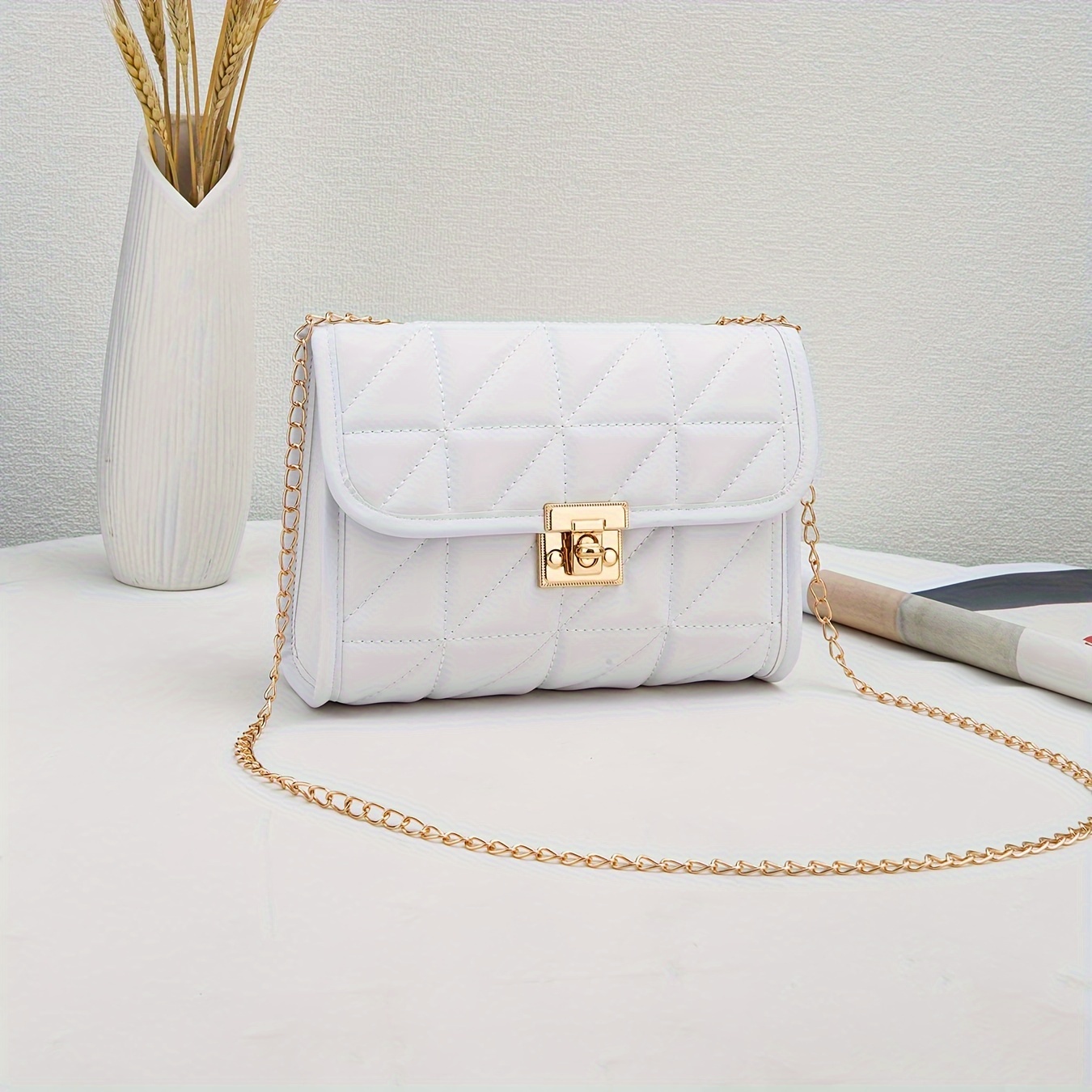 Lock buckle temperament simple - Luxury Designer Bags Ysl recension och pris