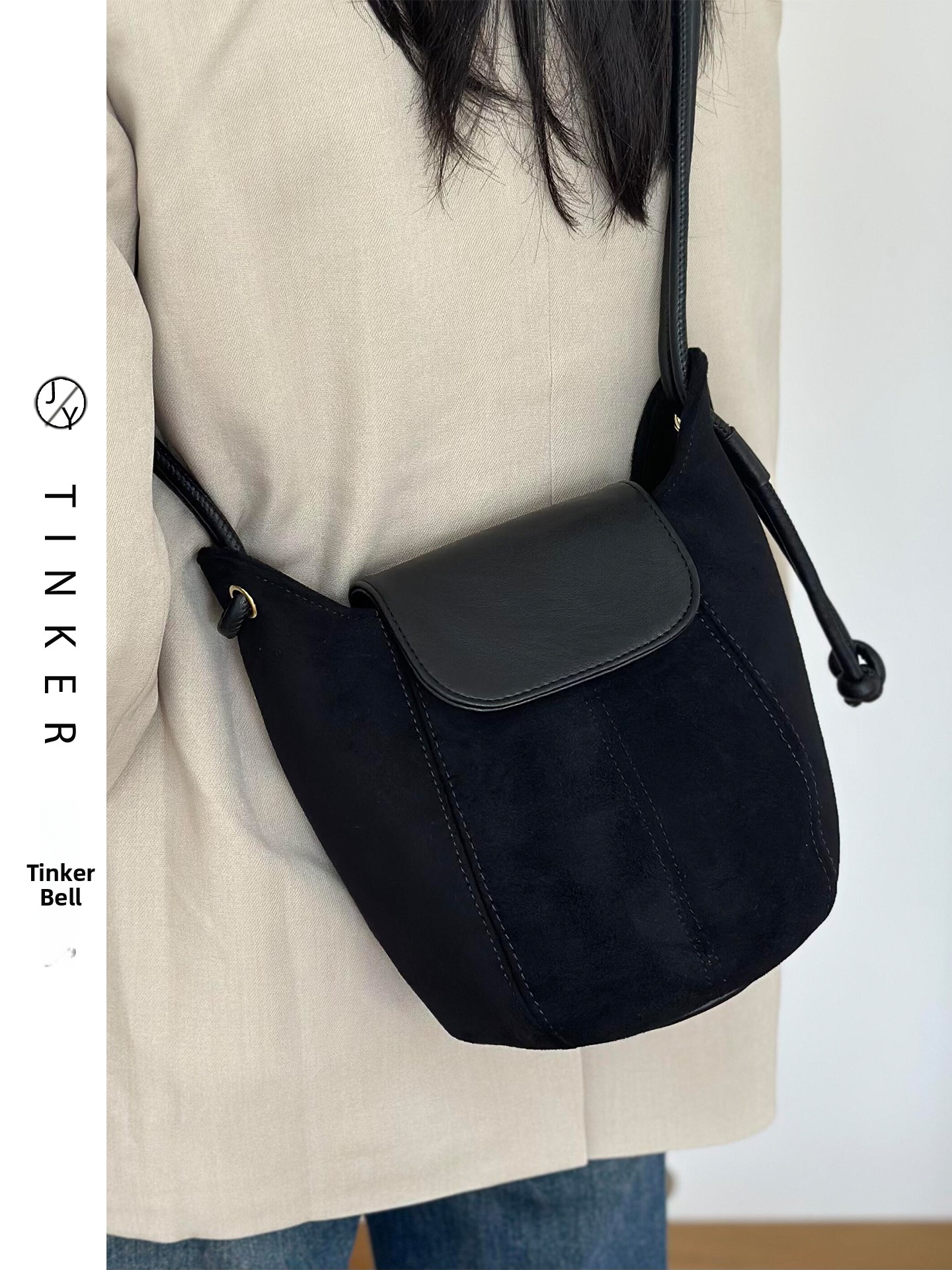 Bla Suede Pumpkin aped Women's - Luxury Bags For Young Women recension och pris