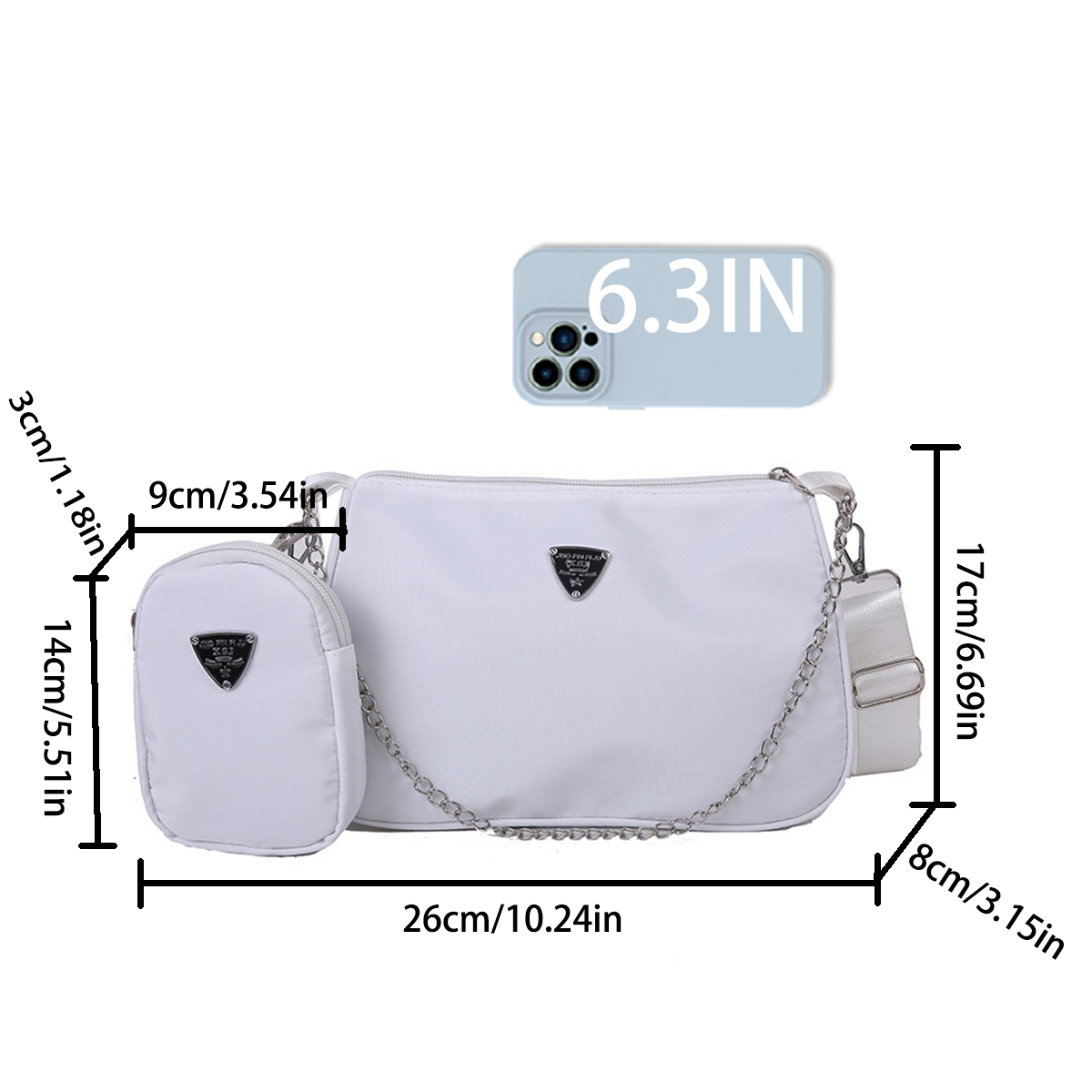 Nylon Crossbody Bag For Women  - Luxury Designer Bags Ysl recension och pris