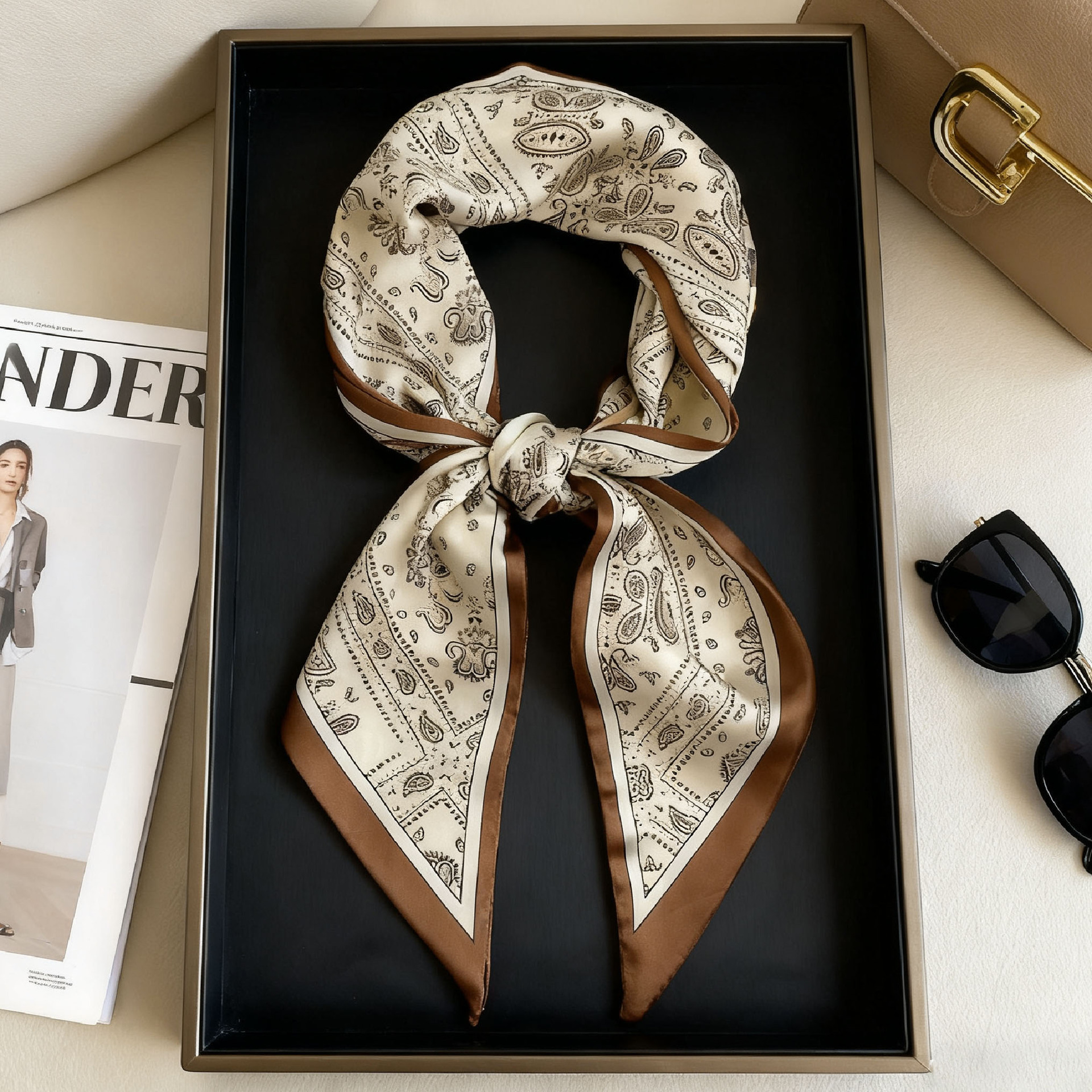 Luxury Long Neckerchief Skinny - Luxury Bags Casual recension och pris