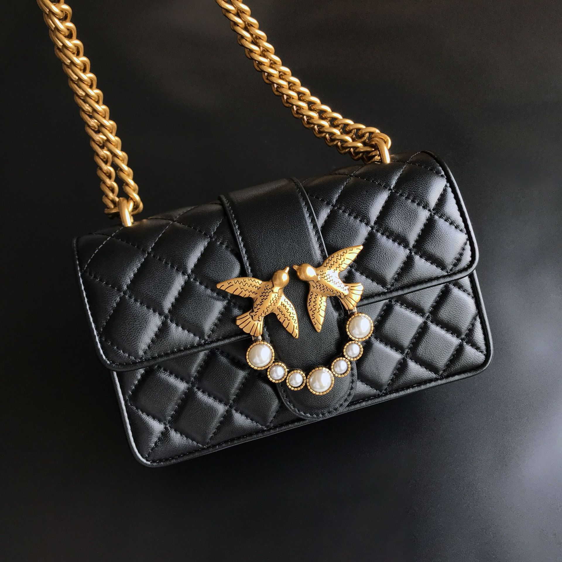 Quilted Genuine Sheepskin Leat - Luxury Bags Everyday recension och pris
