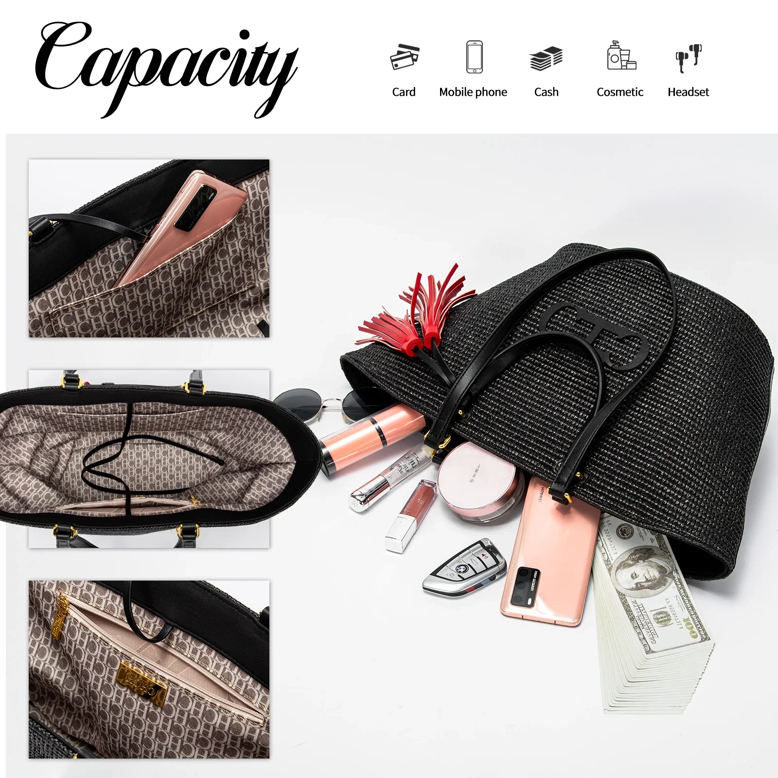 CH Premium Feeling Travel Tote - Luxury Bags Supplier recension och pris