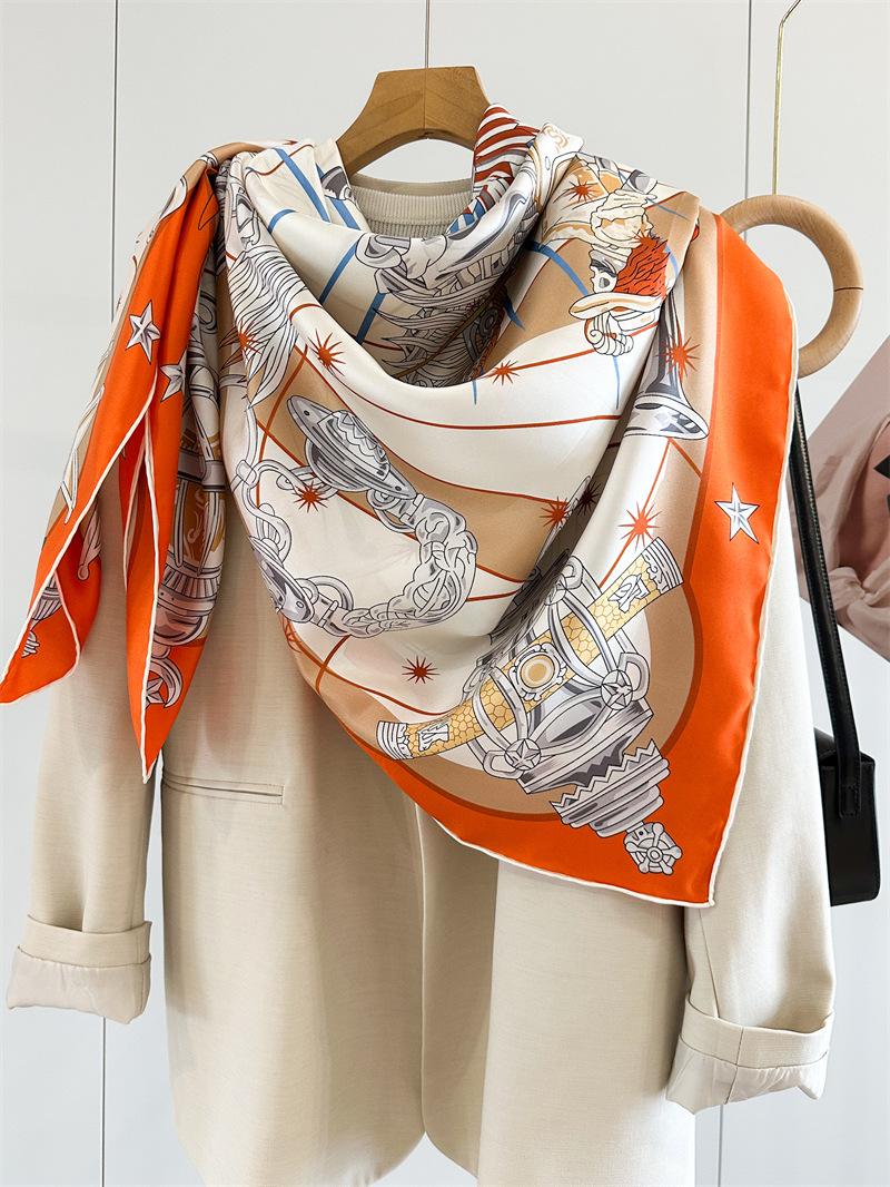 Luxury Brand Scarf Large Silk  - Luxury Bags Supplier recension och pris