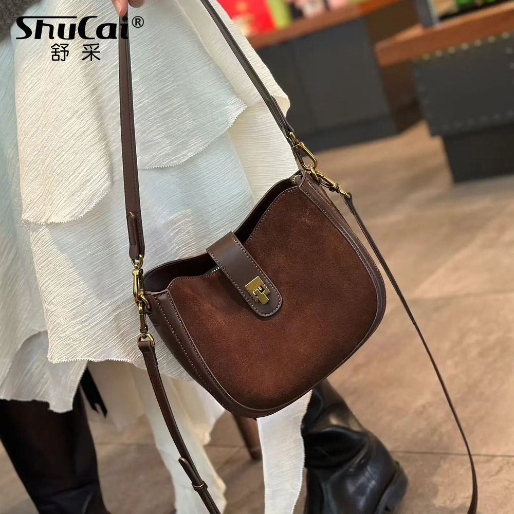 Genuine Grade Suede Leather Wo - Luxury Bags News recension och pris