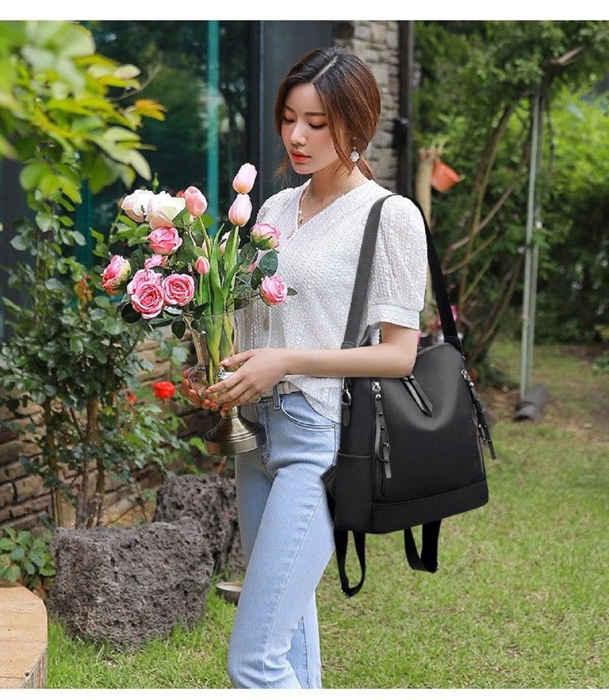 Women Backpack Bag Soft Nylon  - Luxury Bags For Young Women recension och pris