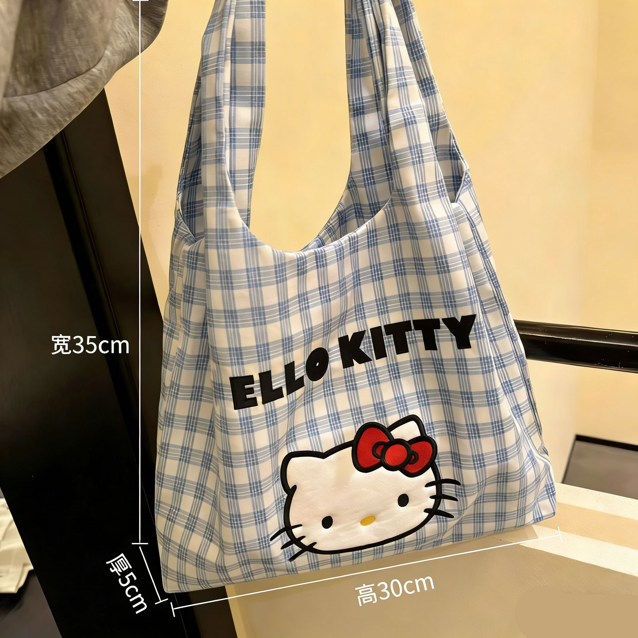 Printed canvas bag Sanrio hell - Luxury Bags Luggage recension och pris