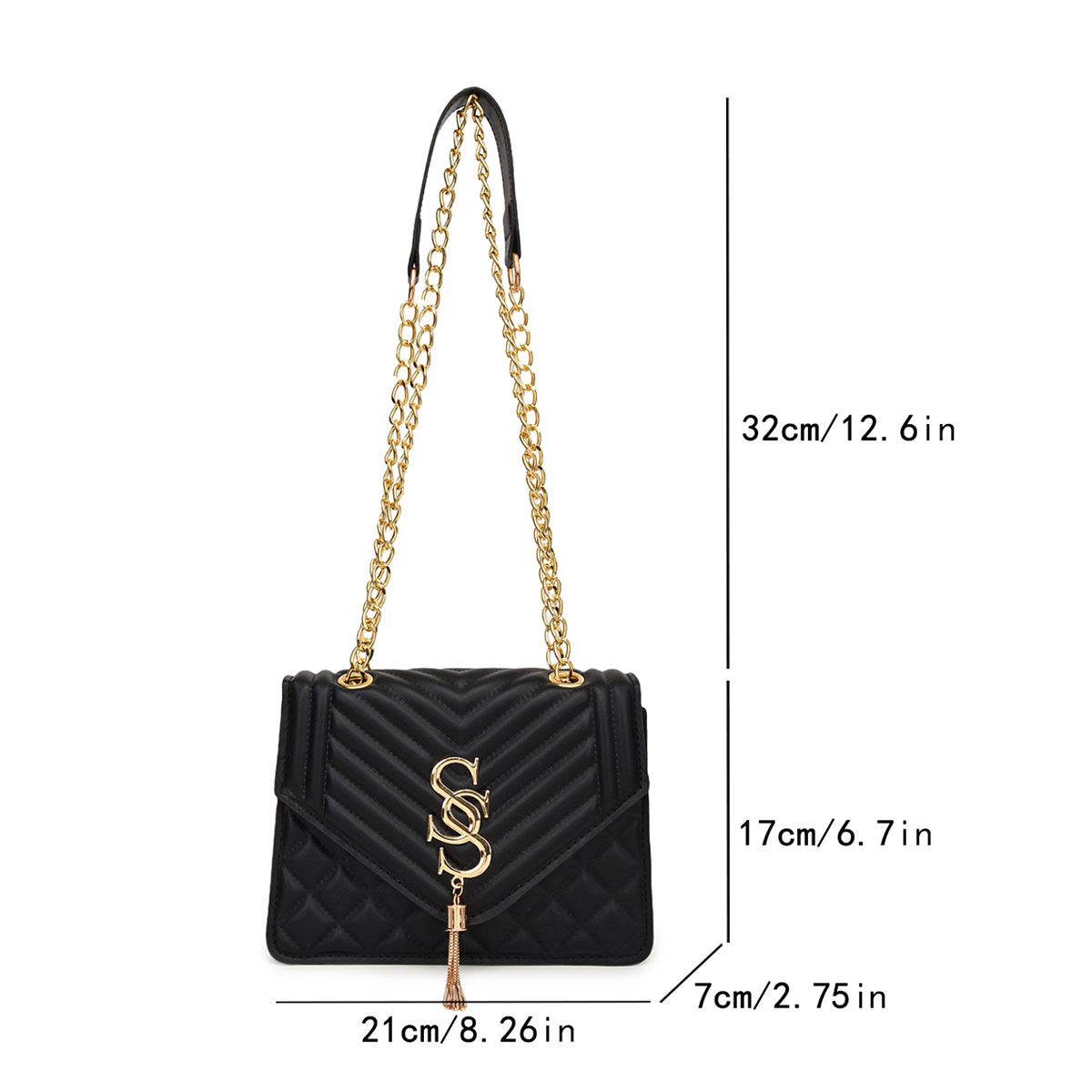 Elegant and Fashionable Argyle - Luxury Designer Bags Ysl recension och pris