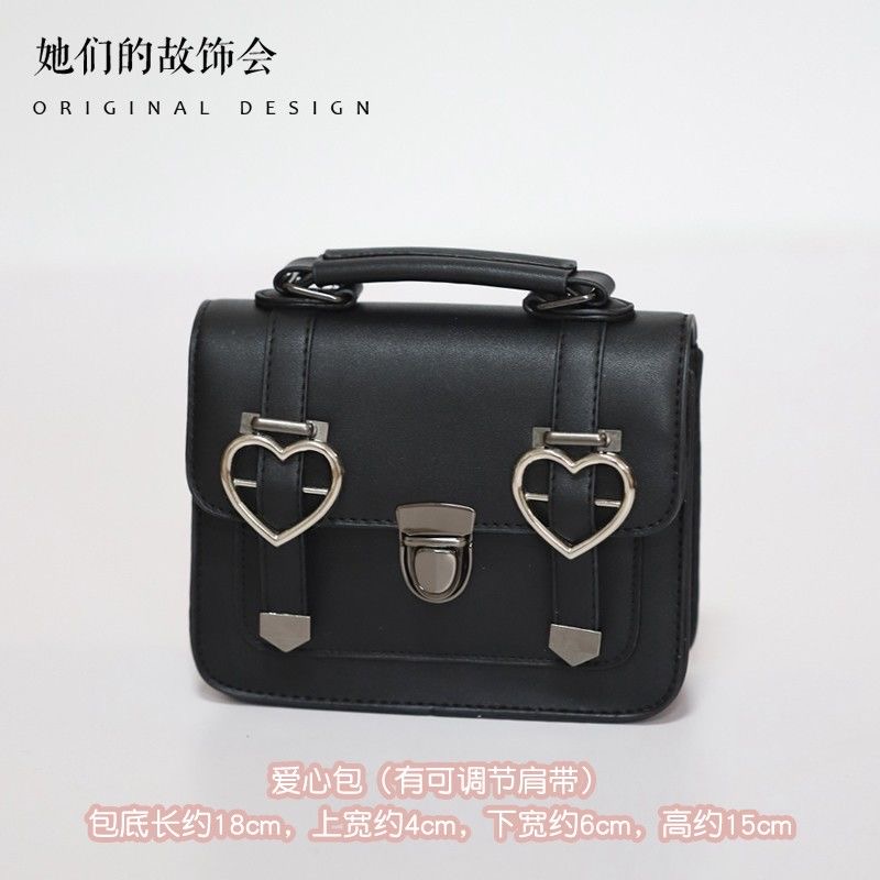Buckle Shoulder Bag Lolita Bow - Luxury Bags For Young Women recension och pris