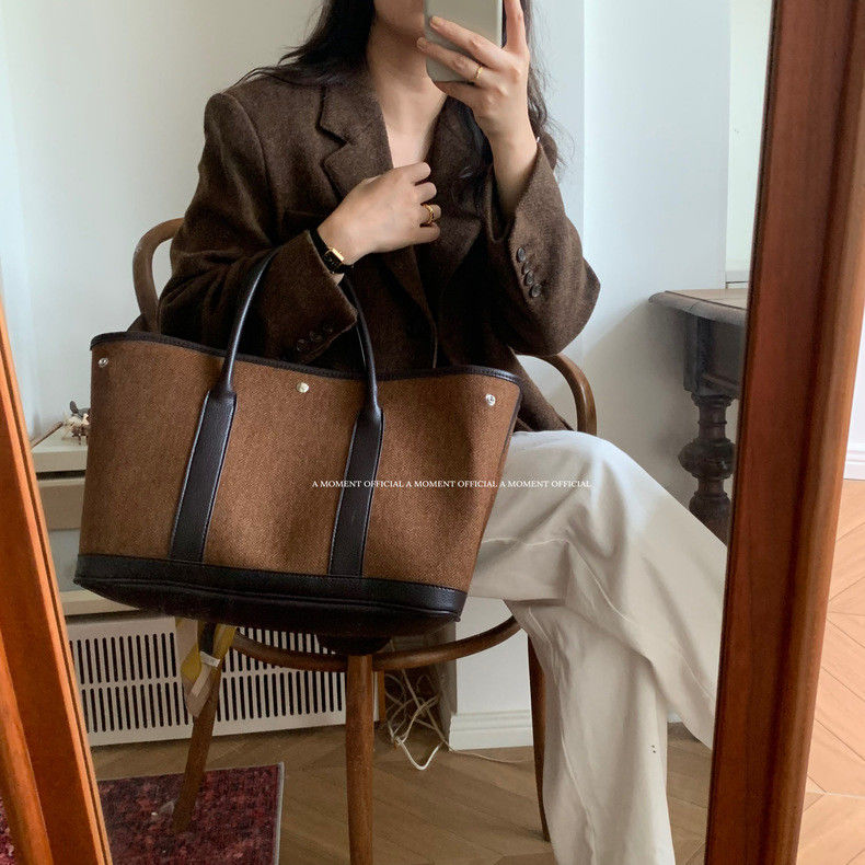JIAERDI Retro Weave Tote Bag W - Luxury Bags For Travel recension och pris