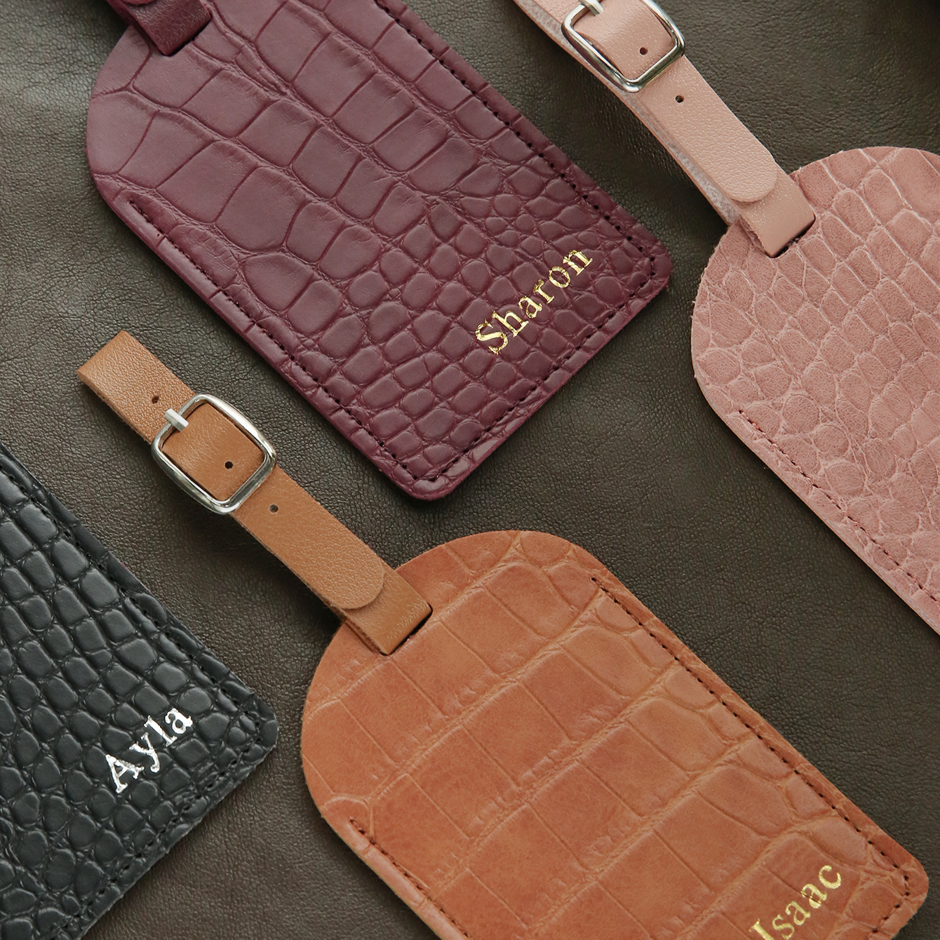 Personalized Leather Luggage T - Luxury Bags Luggage recension och pris