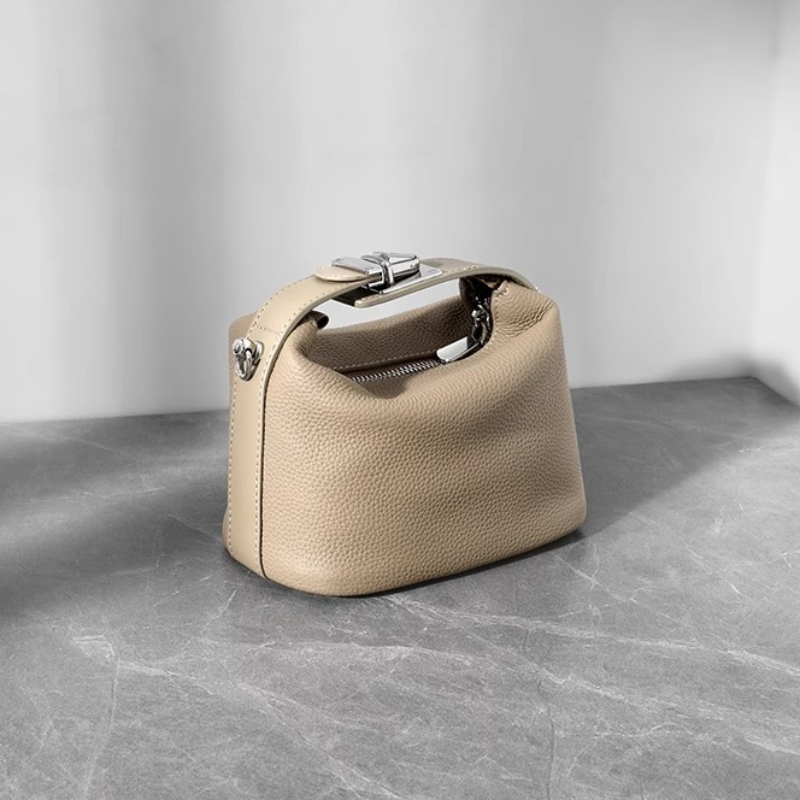 Genuine Leather Luxury Designe - Luxury Bags With Silver Hardware recension och pris