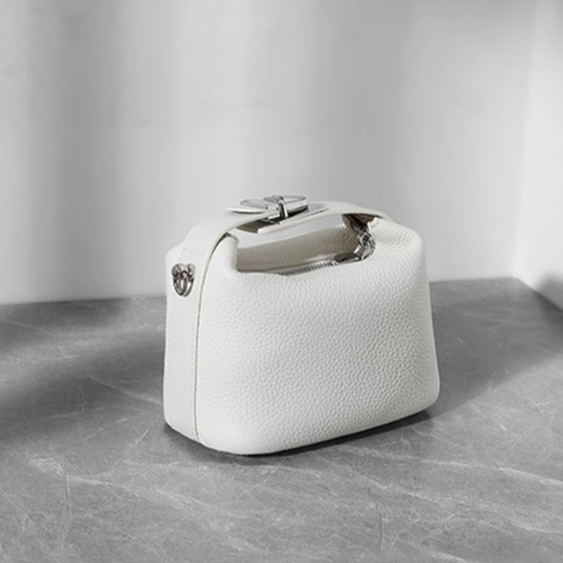 Genuine Leather Luxury Designe - Luxury Bags With Silver Hardware recension och pris