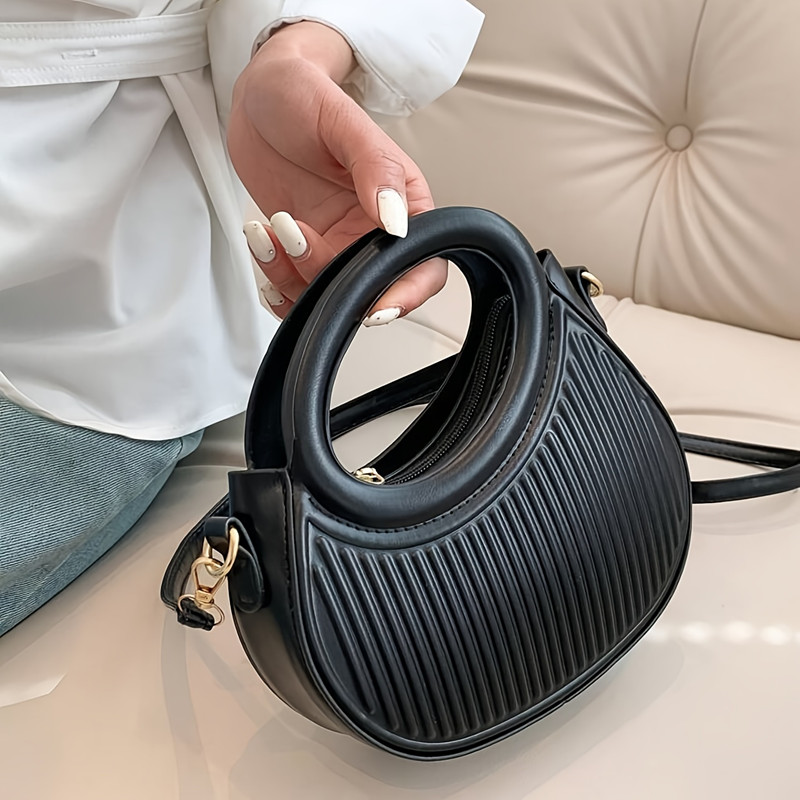 Chic Stripe Design Crossbody B - Luxury Bags Everyday recension och pris