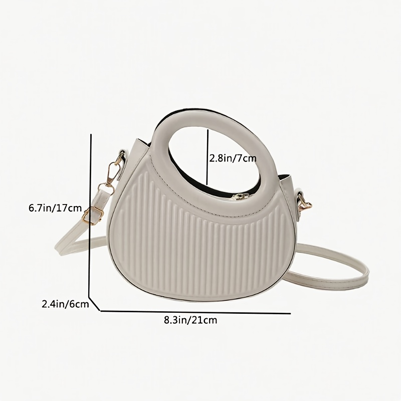 Chic Stripe Design Crossbody B - Luxury Bags Everyday recension och pris