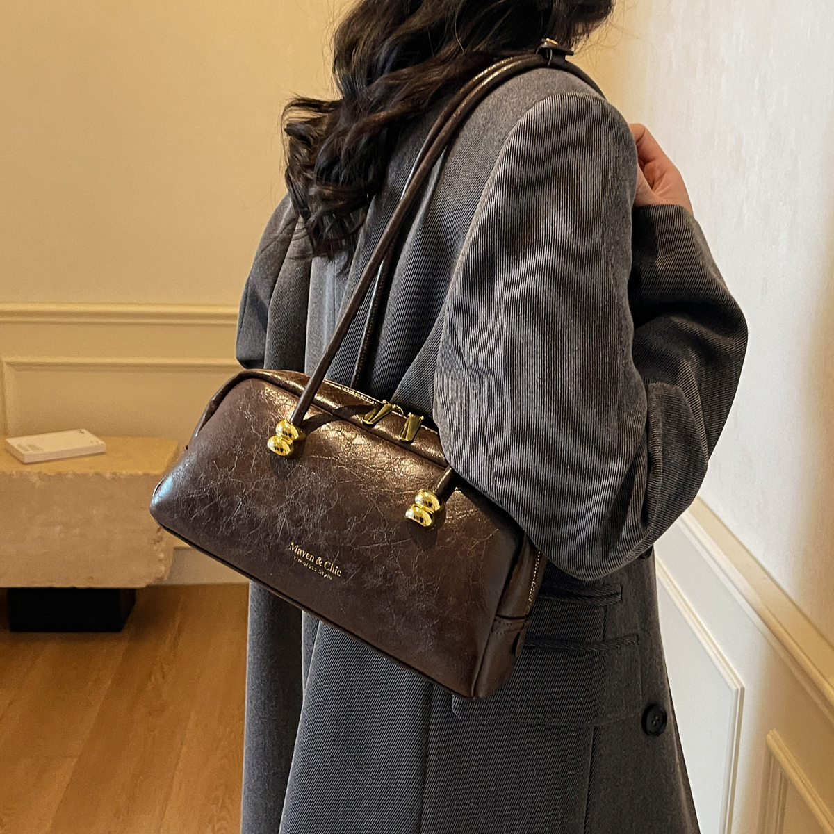 Vintage Trend Small PU Leather - Luxury Bags Everyday recension och pris