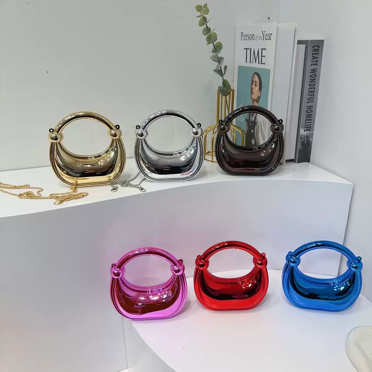 Mini Golden Evening Bag Purses - Luxury Bags Supplier recension och pris