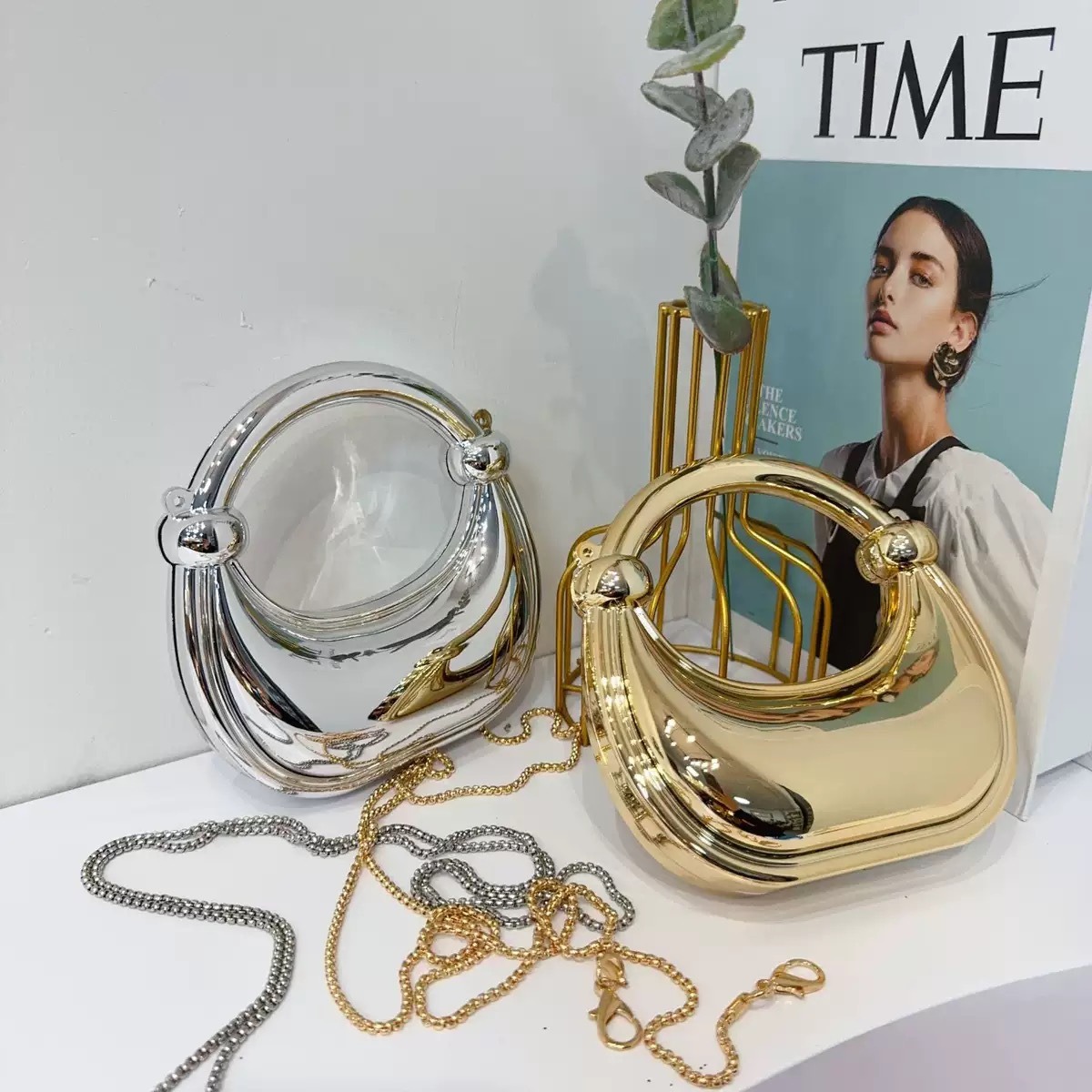 Mini Golden Evening Bag Purses - Luxury Bags Supplier recension och pris