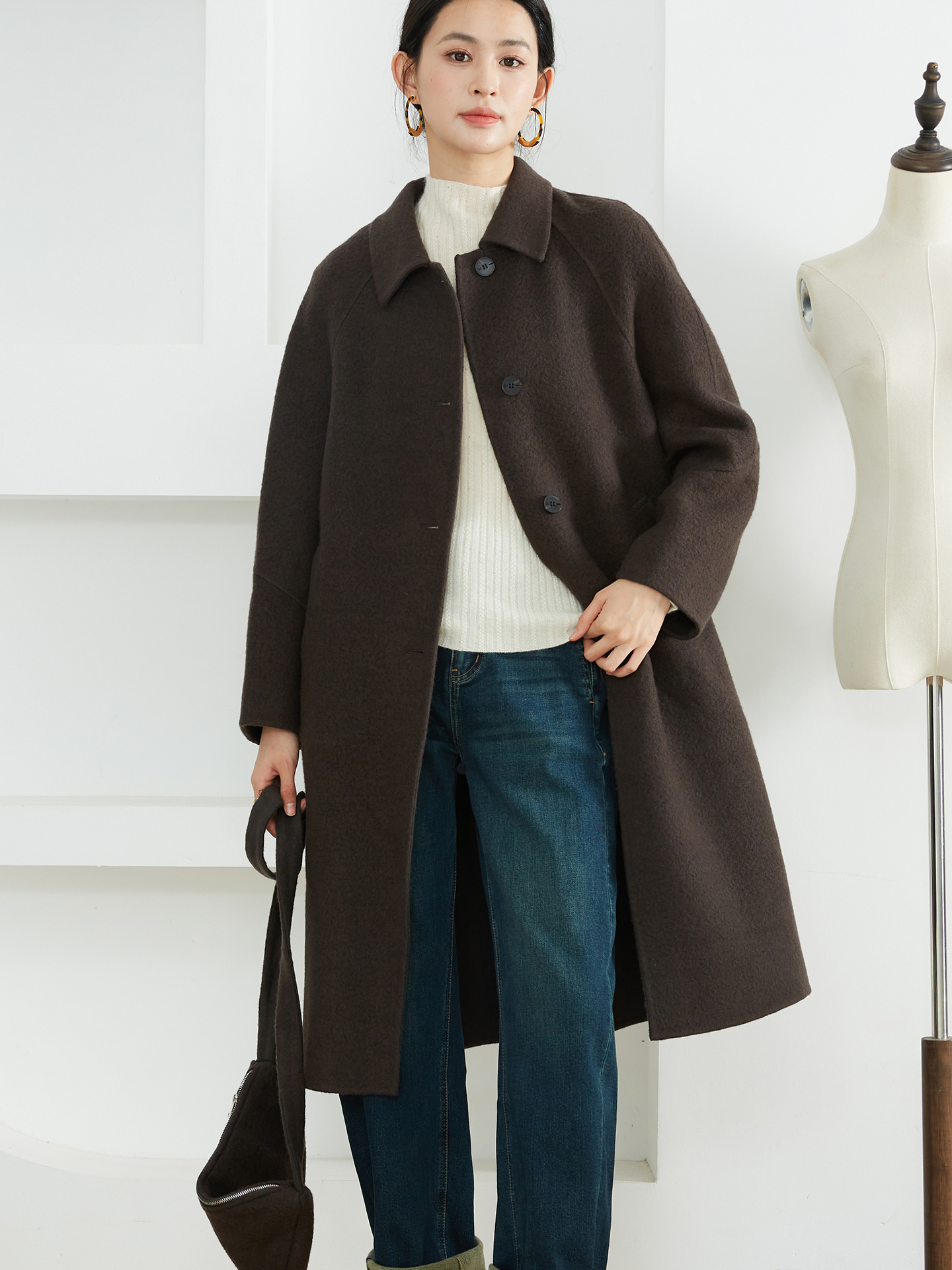 SILVIYE Luxury Wool Alpaca Lon - Luxury Bags For Young Women recension och pris