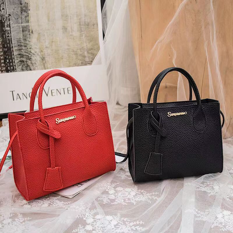 Ladies Litchi Pattern Handbag  - Luxury Designer Bags Ysl recension och pris
