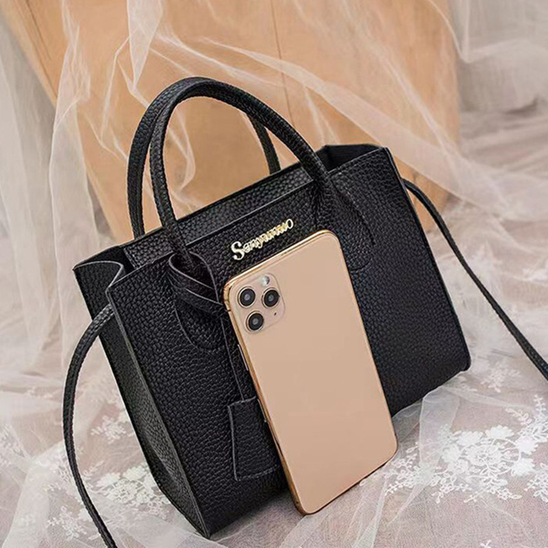 Ladies Litchi Pattern Handbag  - Luxury Designer Bags Ysl recension och pris