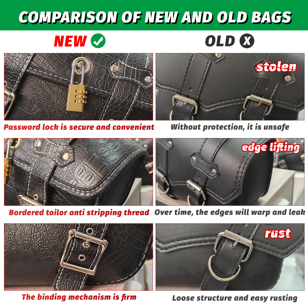 Universal Motorcycle Luxury Bl - Luxury Bags Luggage recension och pris