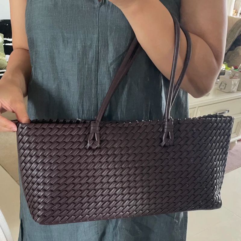 Designer Wicker Woven Handbag, - Luxury Bags Everyday recension och pris