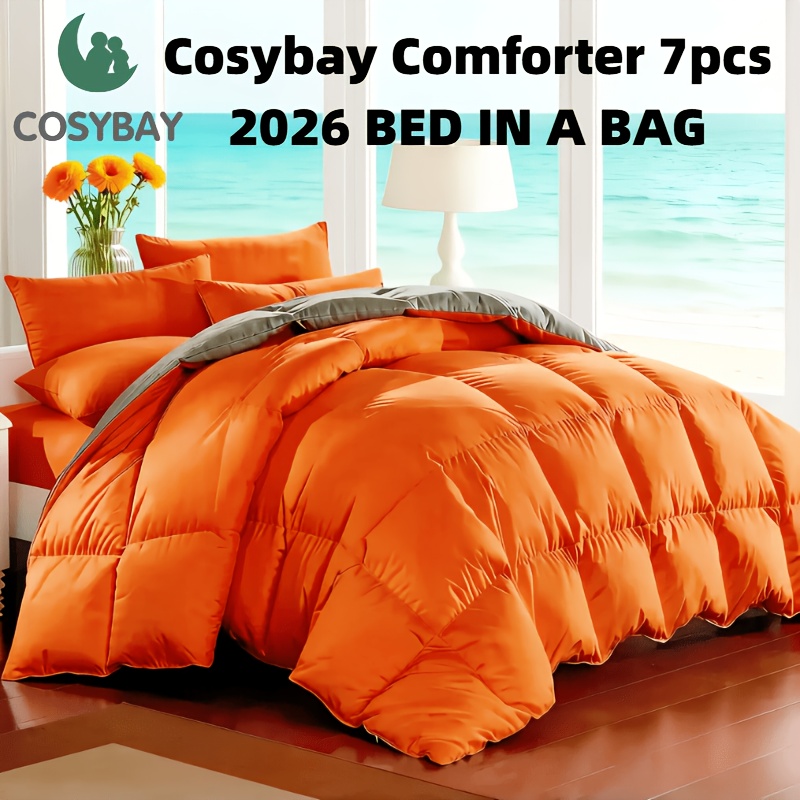 usCosybay 7pcs Luxurious Comfo - Luxury Bags In Pakistan recension och pris