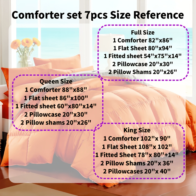 usCosybay 7pcs Luxurious Comfo - Luxury Bags In Pakistan recension och pris