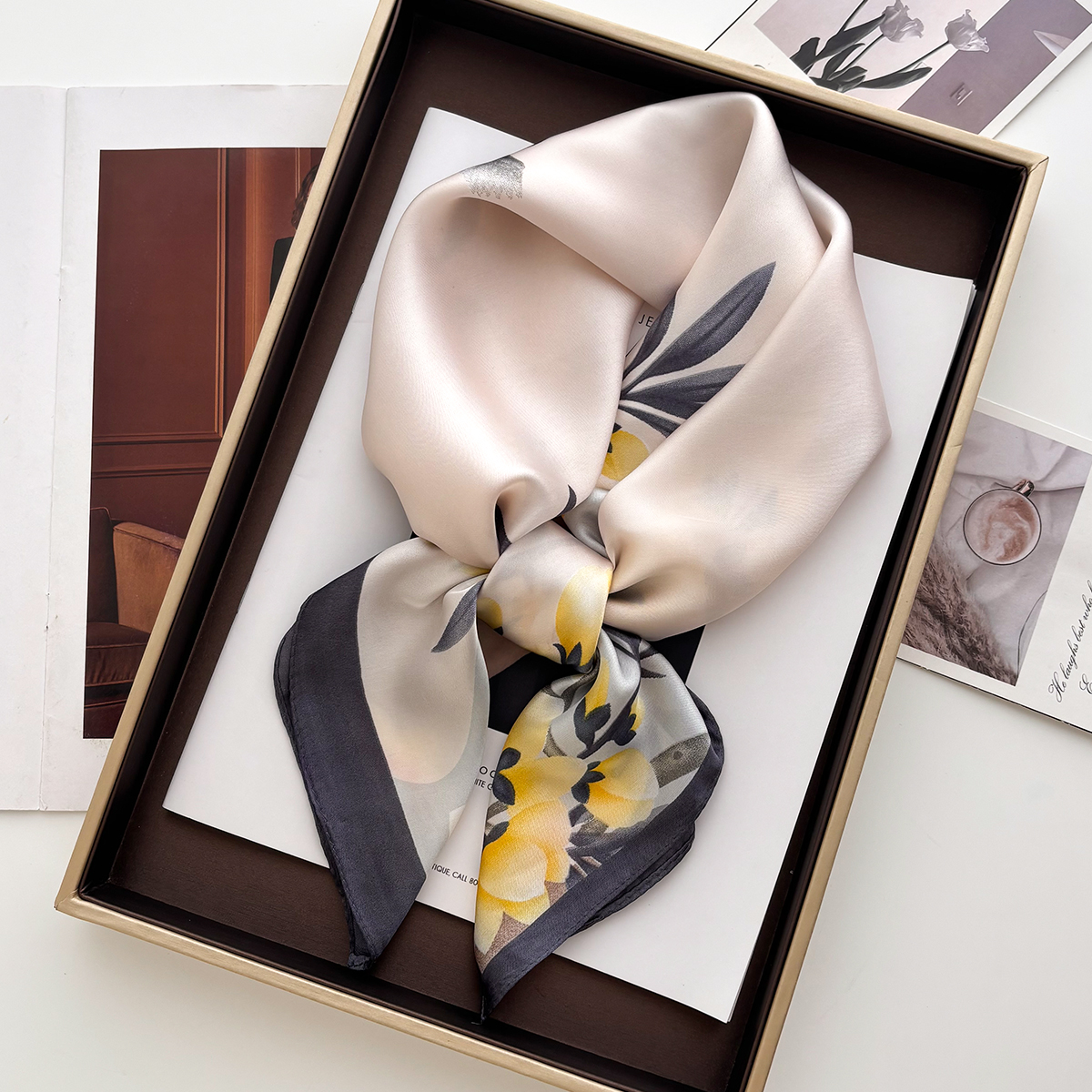 Luxury 70cm Square Scarf For W - Luxury Bags For Travel recension och pris