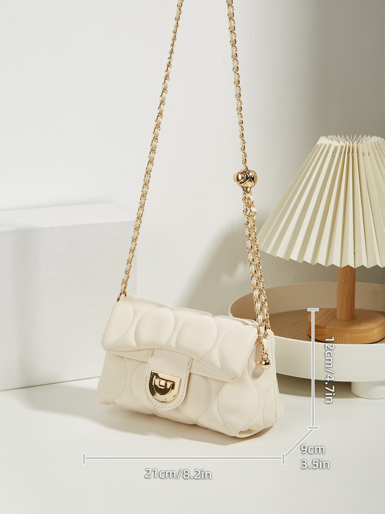 New retro diamond grid quilted - Chain Crossbody Quilted recension och pris
