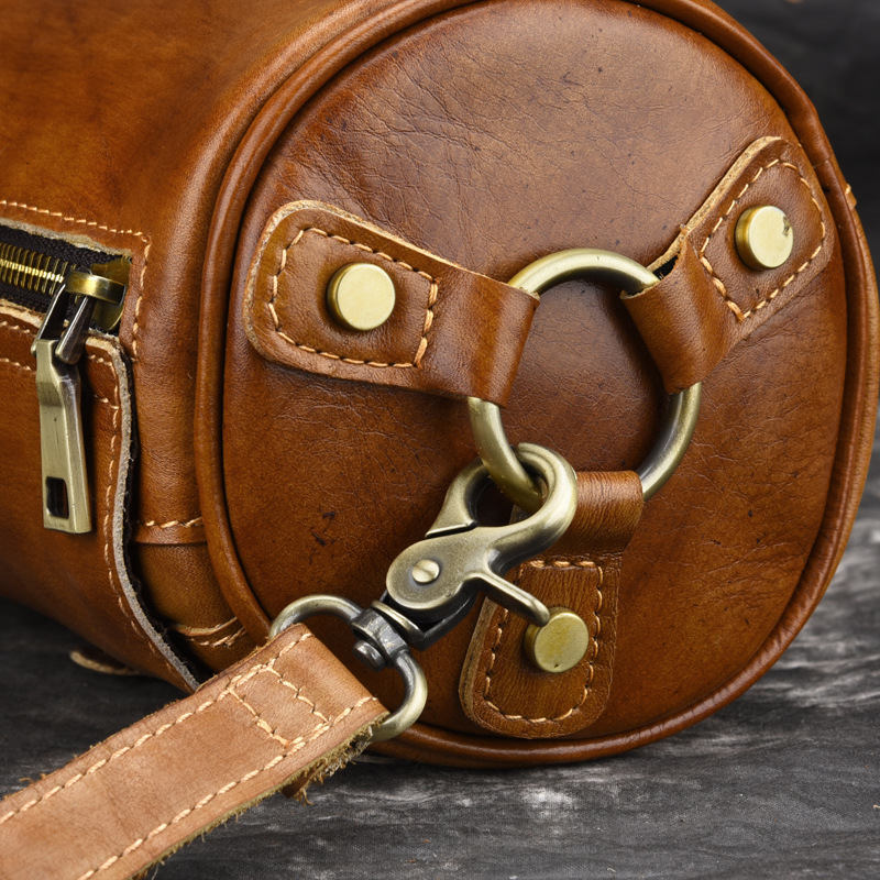 2025 Fashion Retro Leather Bag - Luxury Bags Hand Painted recension och pris