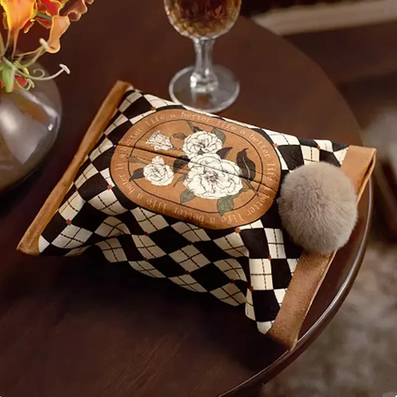 Light Luxury Tissue Box, Retro - Luxury Bags Hand Painted recension och pris
