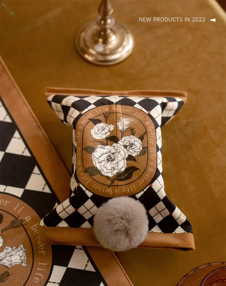 Light Luxury Tissue Box, Retro - Luxury Bags Hand Painted recension och pris
