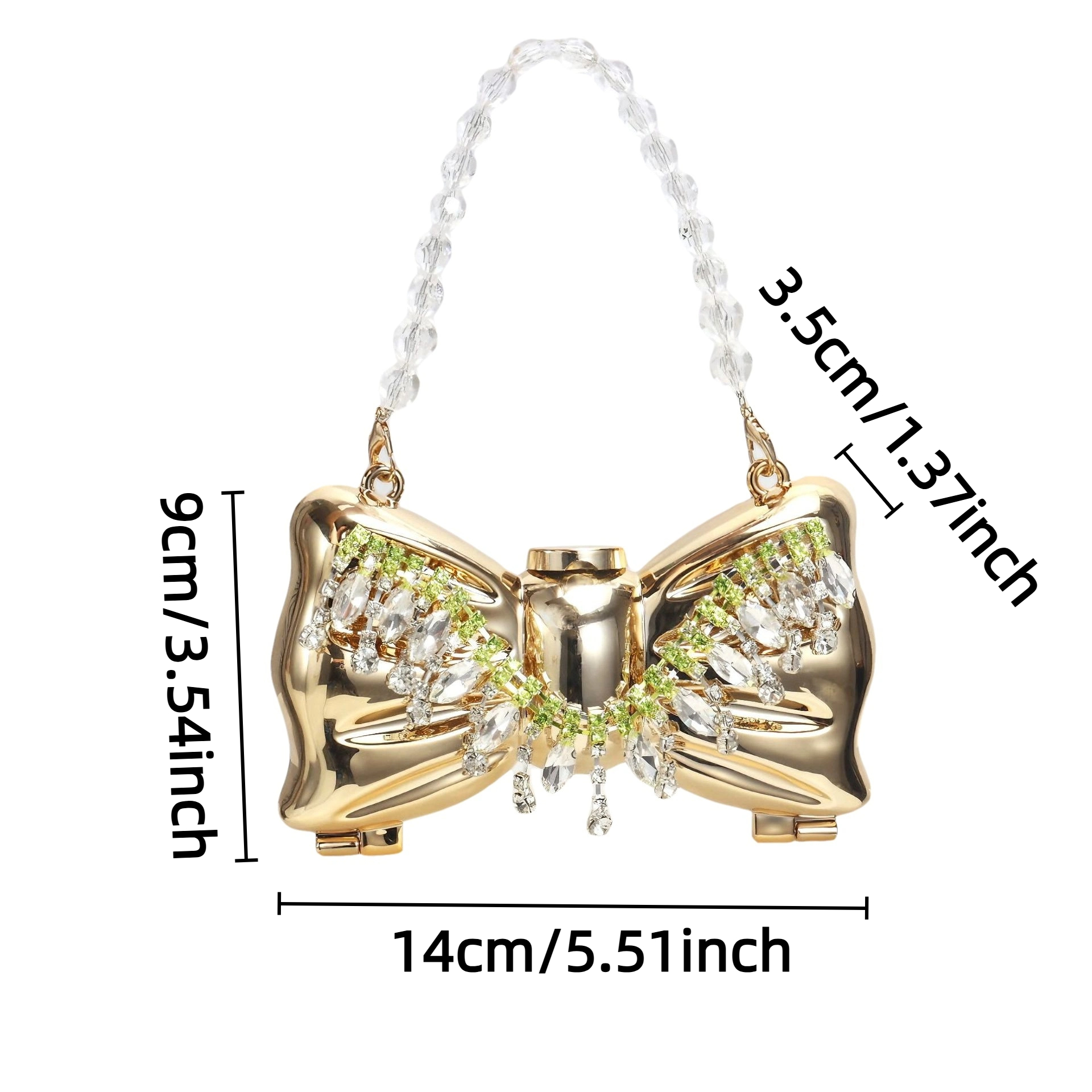 Luxury Fashion Metal Mini Hand - Luxury Bags Supplier recension och pris