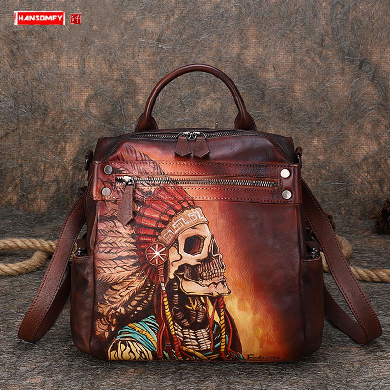 2026 New Luxury Fashion Leathe - Luxury Bags Hand Painted recension och pris