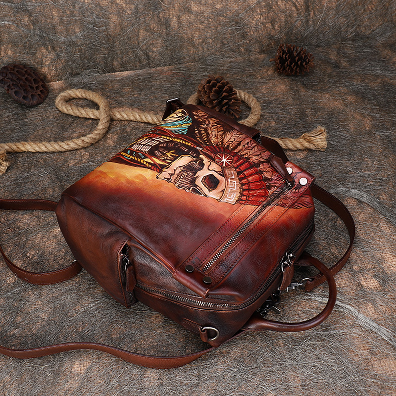 2026 New Luxury Fashion Leathe - Luxury Bags Hand Painted recension och pris
